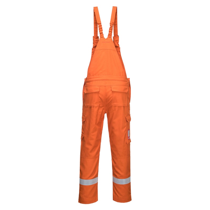 Portwest FR67 Orange Bizflame Ultra PPE Overalls 